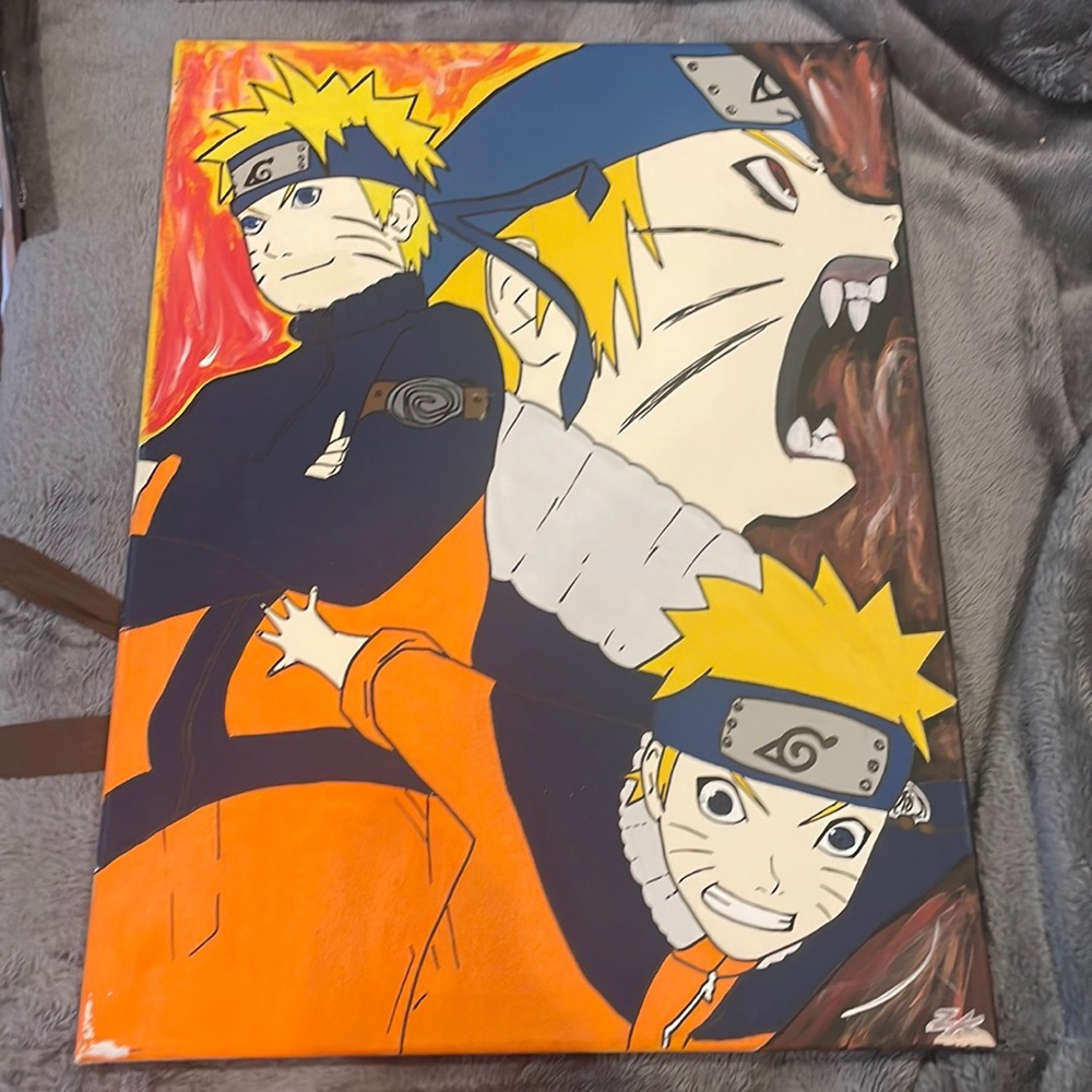Naruto Canvas(Custom Painting)